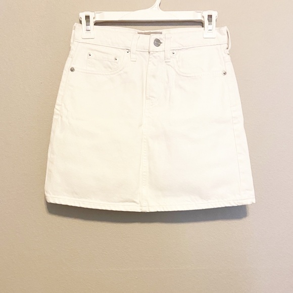 Everlane Dresses & Skirts - Everlane White Denim Skirt Size 24